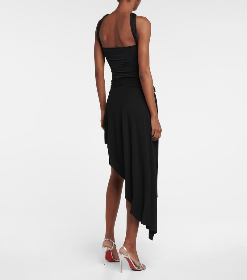 ring-detail 벨트 비대칭 스커트 3