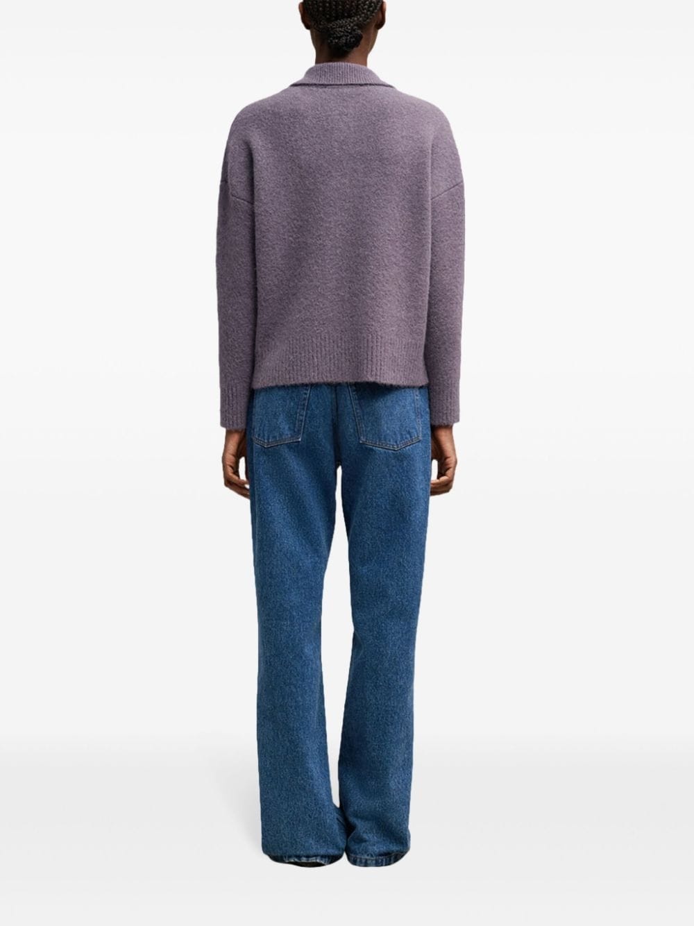 Ami De Coeur polo-collar jumper - 5