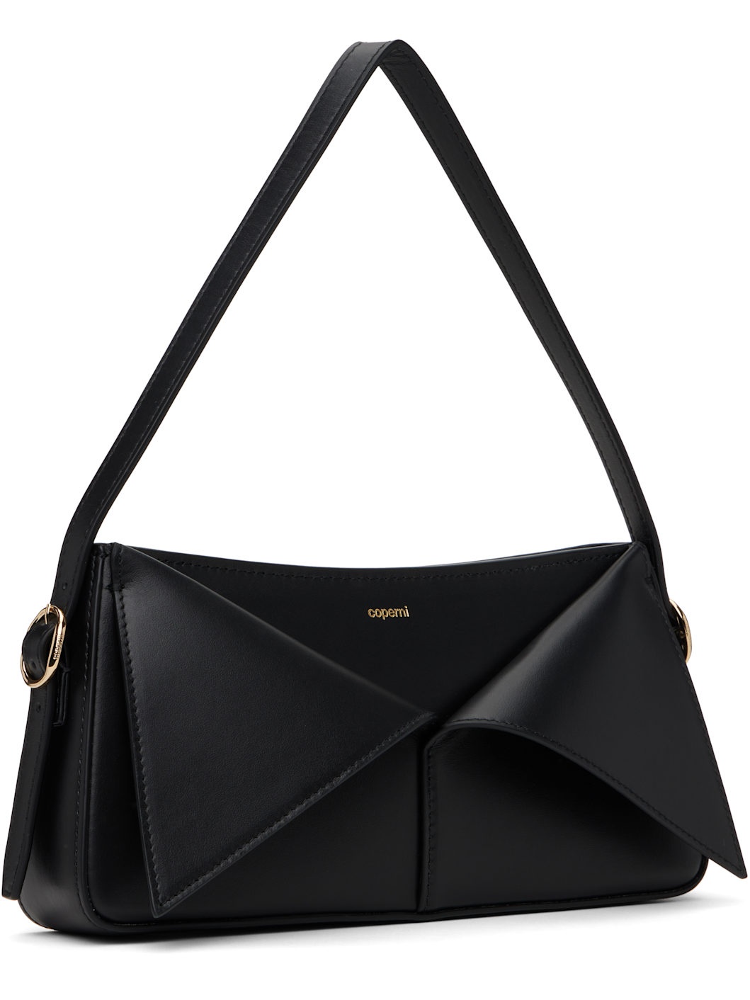 Black Belt Baguette Bag - 2