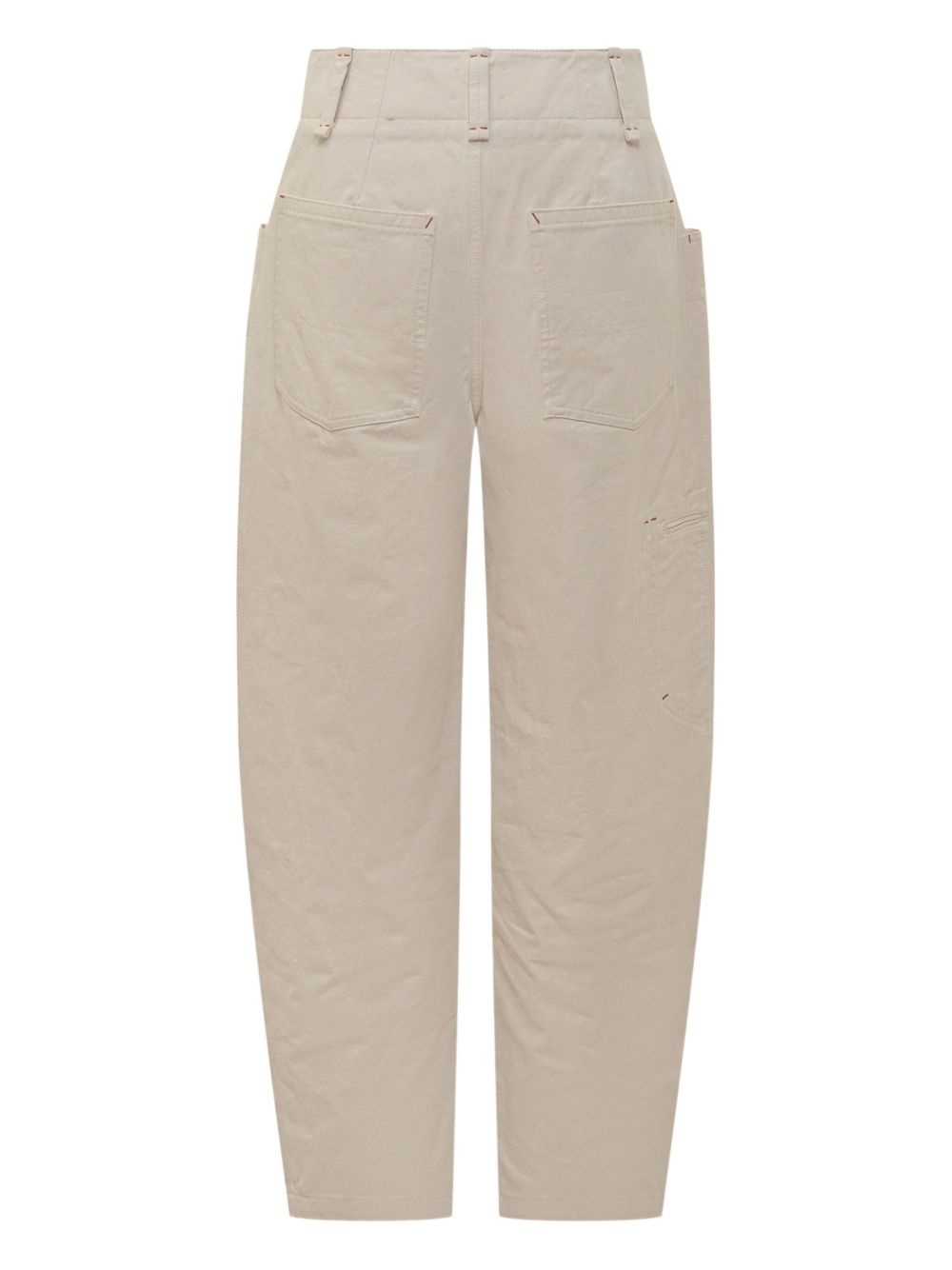 Oumaya high-waisted pocket trousers - 3