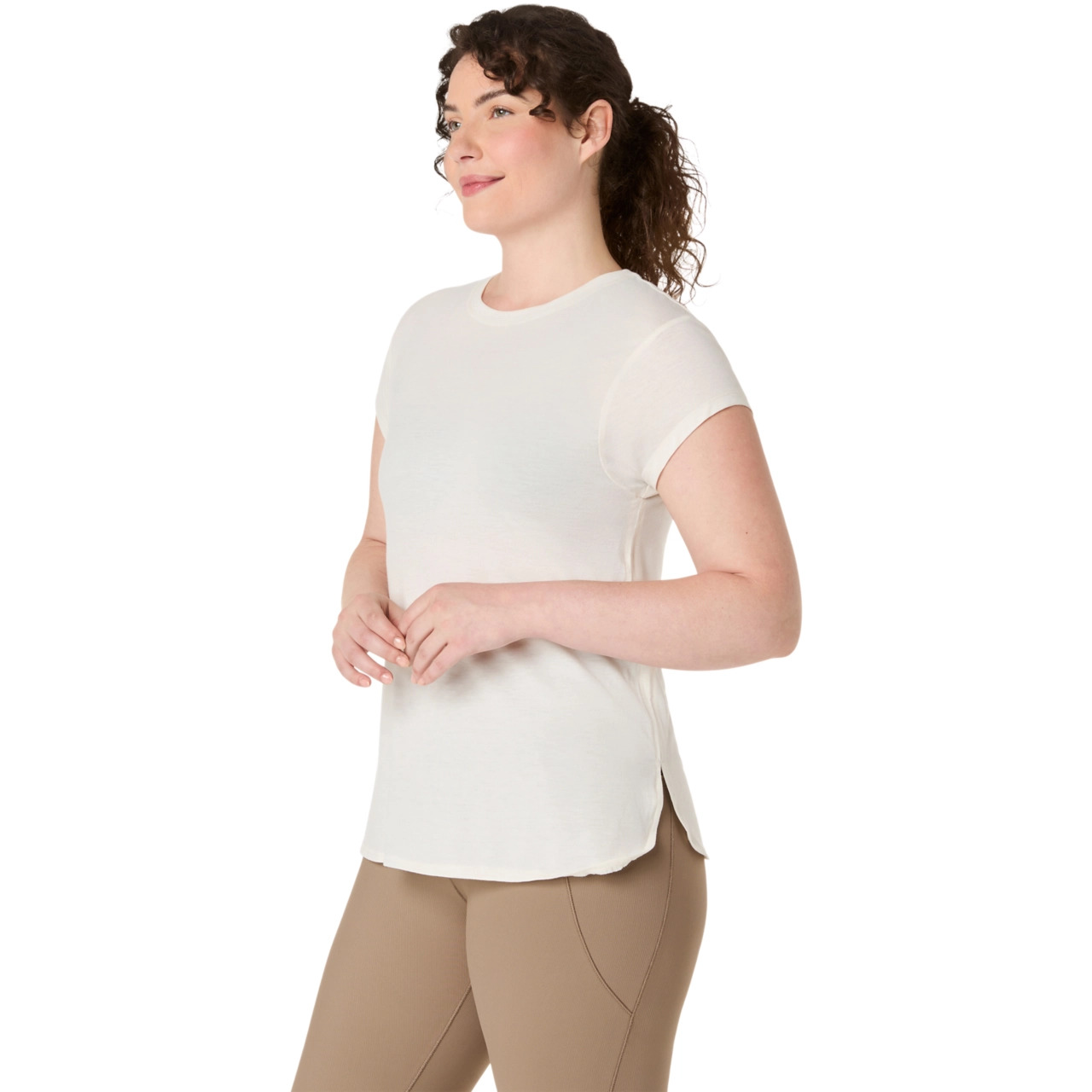 WOMEN'S HEATHER CREWNECK TOP - 3
