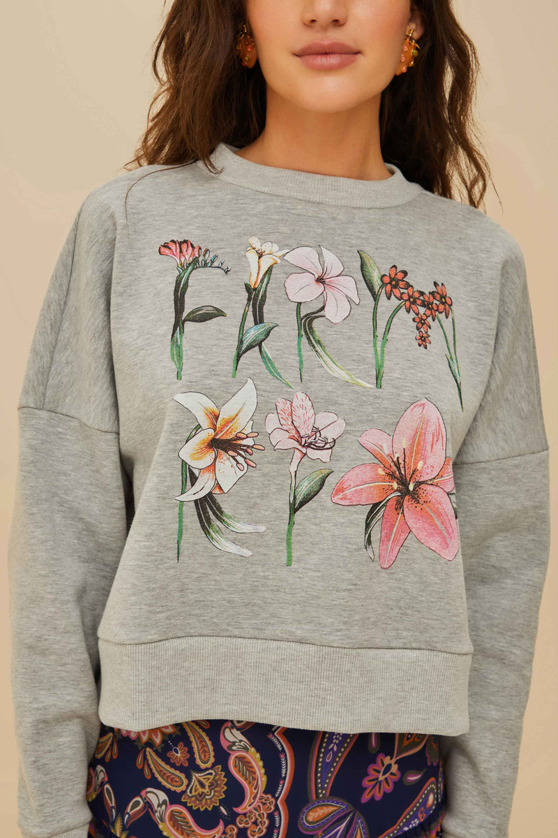 FARM RIO Farm Rio Flowers Pullover outlook