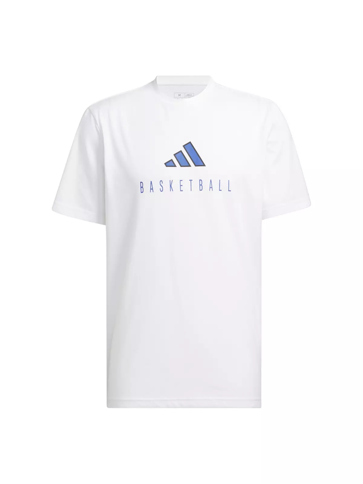 Men's Worldwide Hoops Logo Performance Graphic Basketball T-Shirt -White - 6
