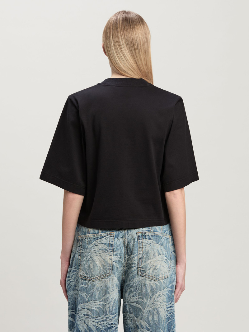 Palms Pencil Crop T-Shirt 5
