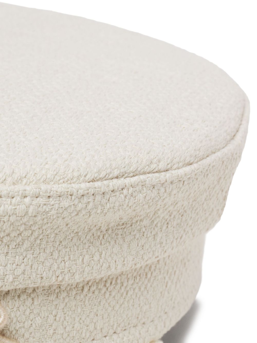 logo-embroidered beret - 6