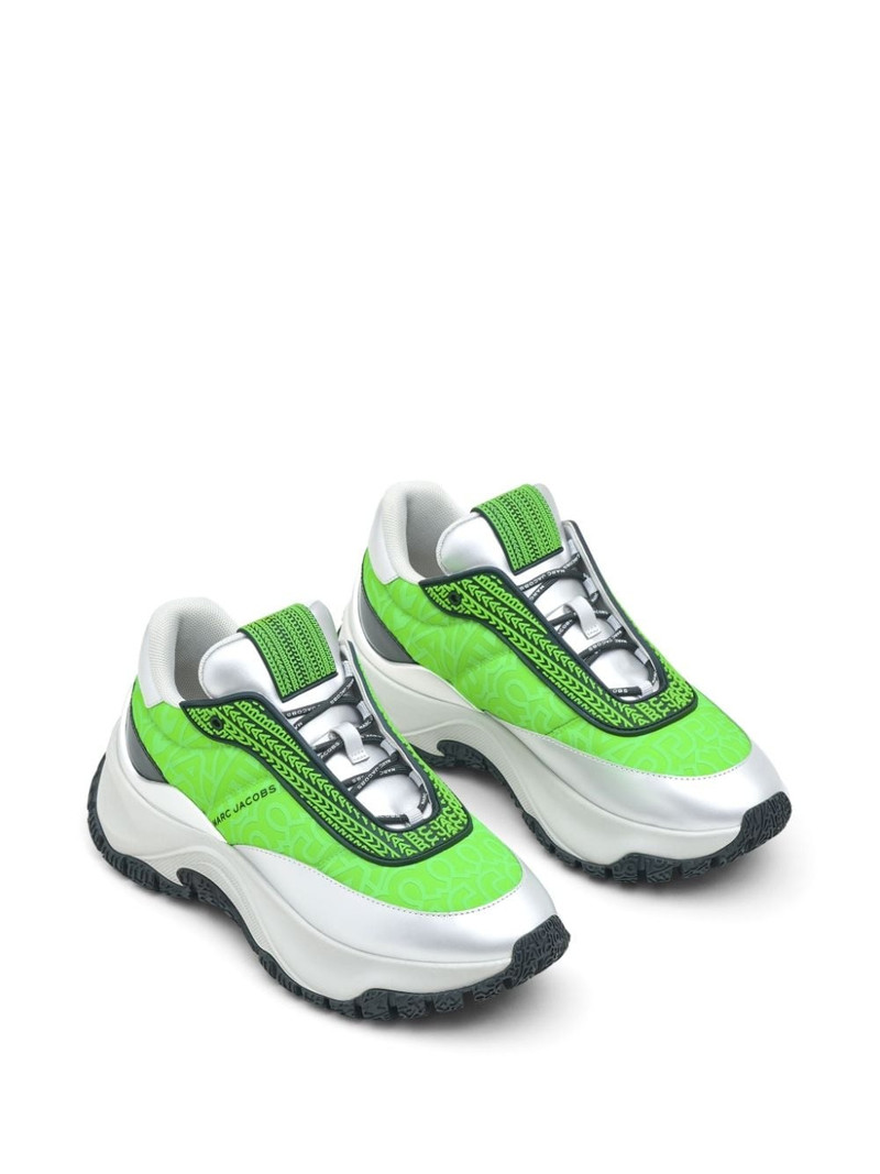 Marc Jacobs The Monogram Lazy runner sneakers outlook