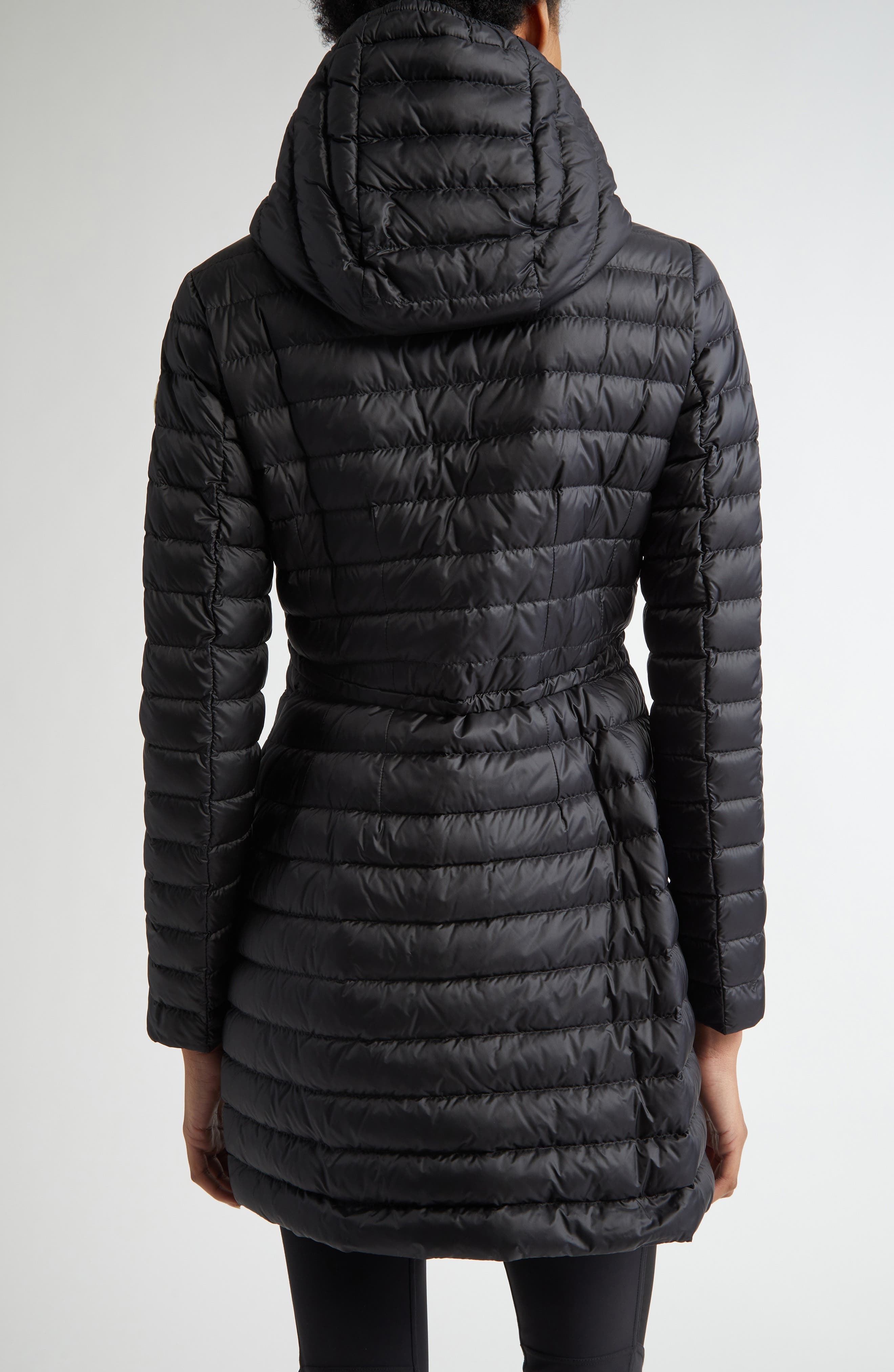 Moncler Barbel Hooded Quilted Down Puffer Parka in Black/Black at Nordstrom - 2
