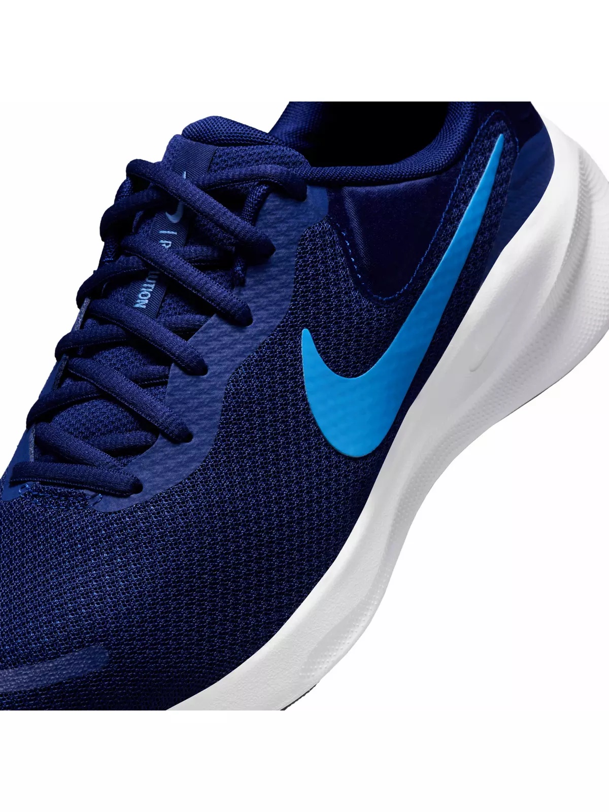 Revolution 7 "Blue Void/White/Black/University Blue" Men's Running Shoe - 7