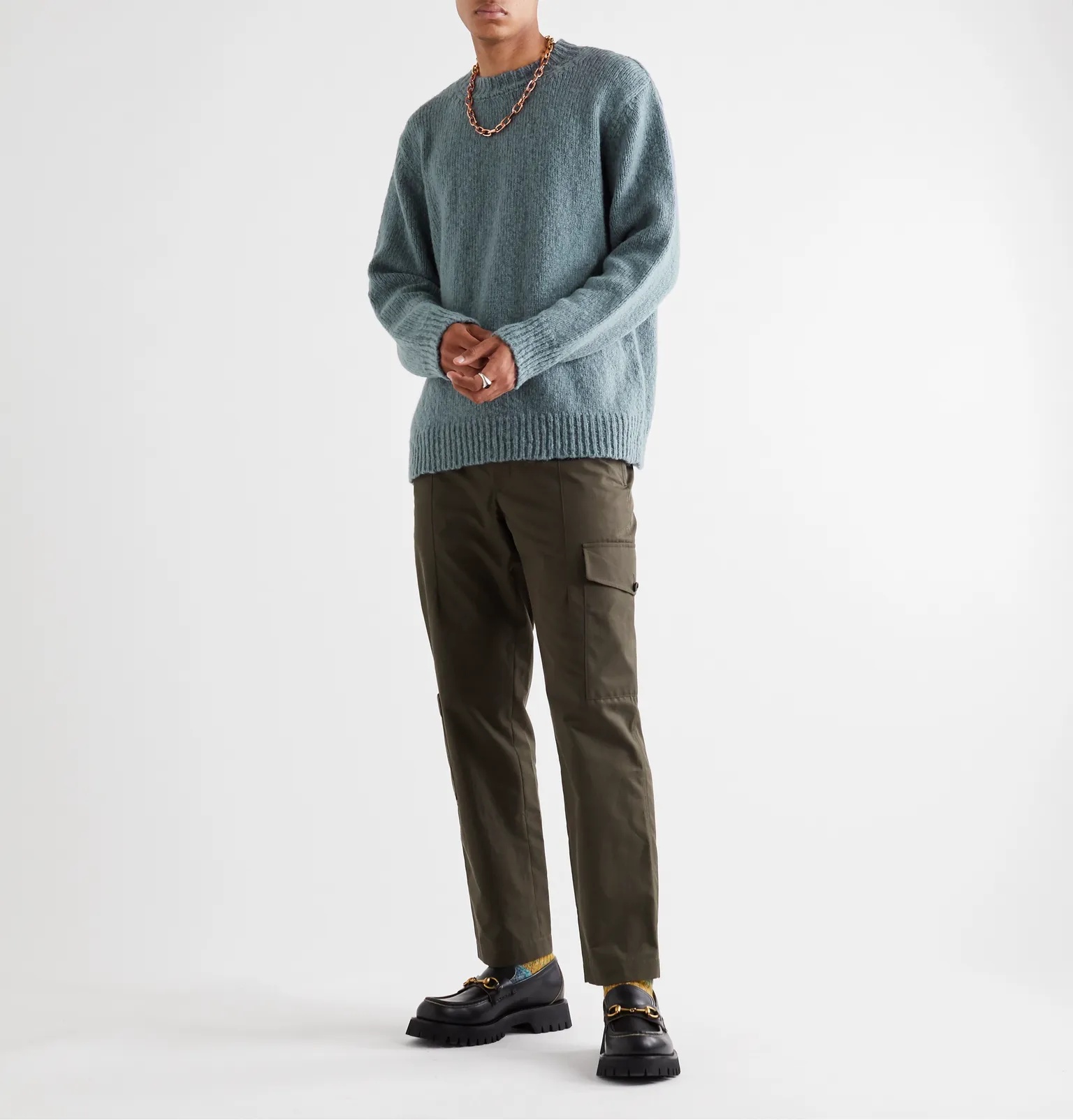 Ribbed Merino Wool-Blend Sweater - 2