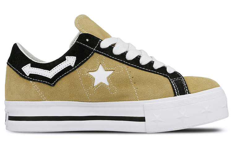 (WMNS) Converse MadeMe x One Star Platform Low 'Taupe' 563731C - 2