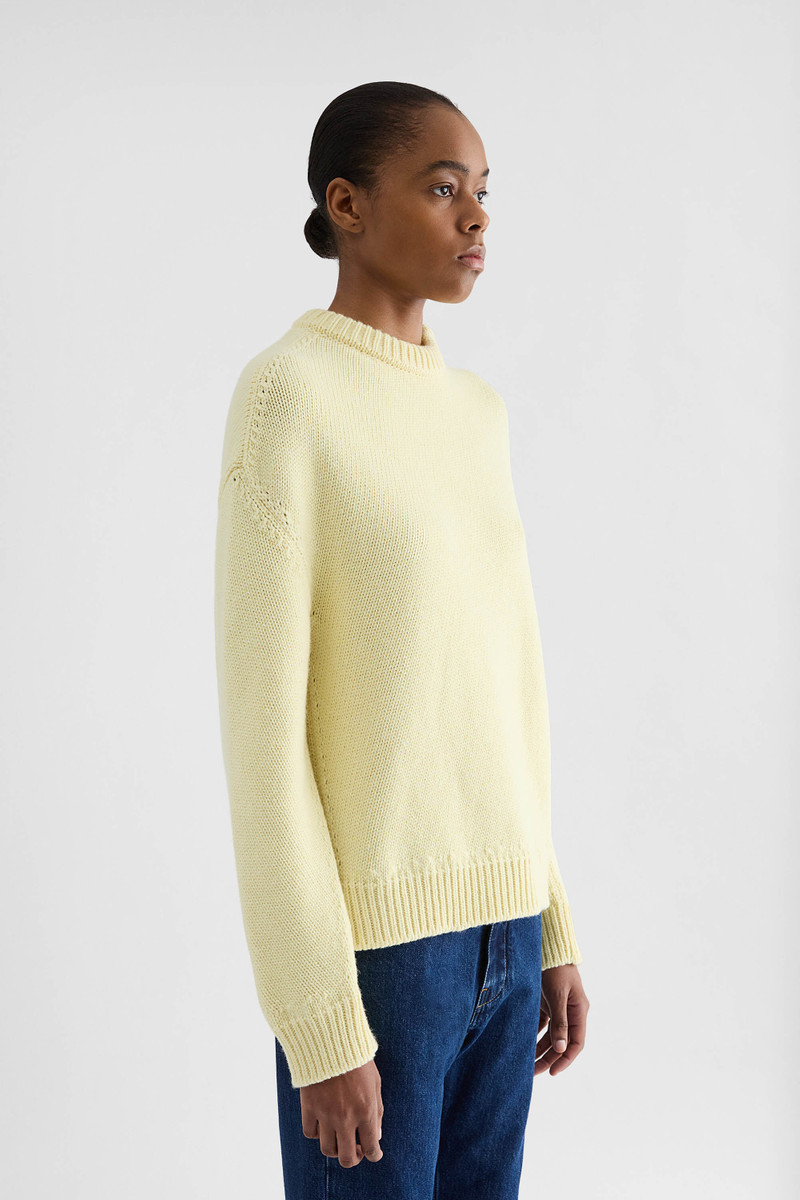 Cashmere Blend Crew-Neck Sweater 4