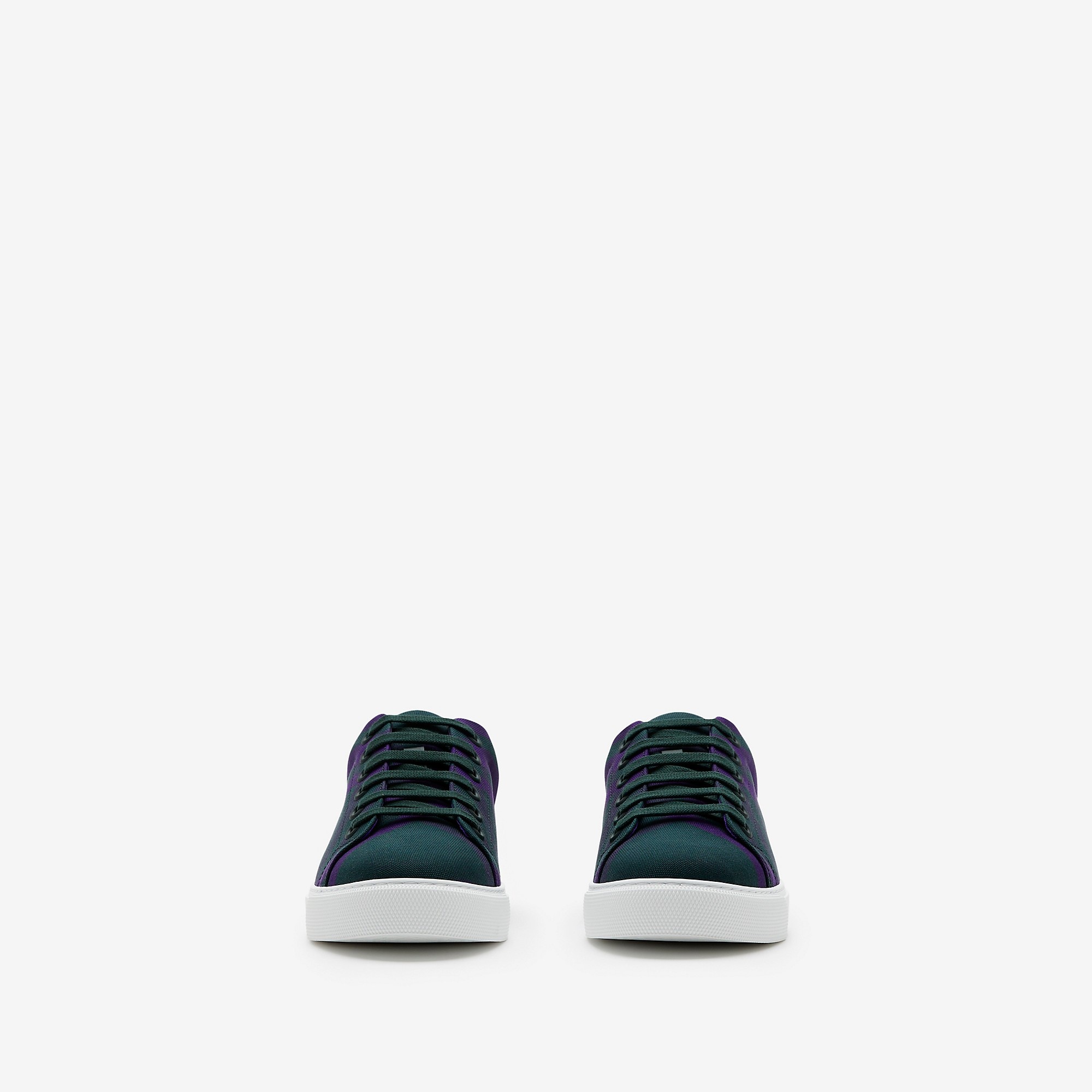 Check Cotton Sneakers - 3