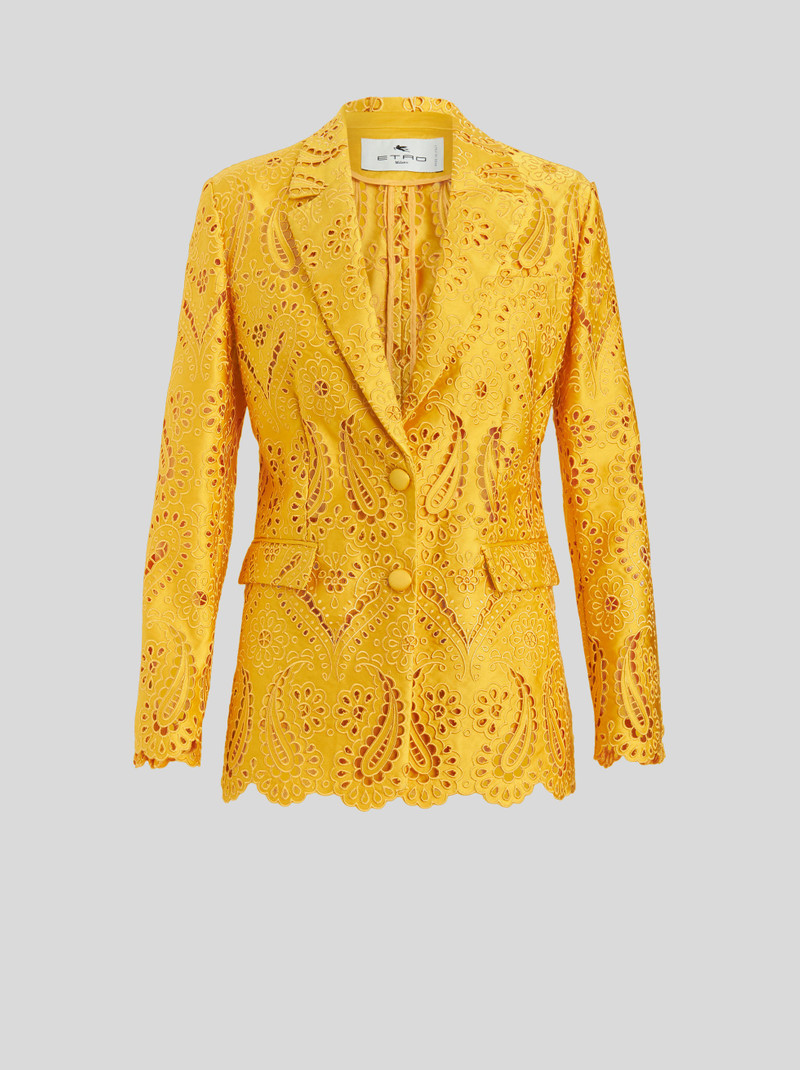 TAILORED PAISLEY PATTERN SANGALLO JACKET 1