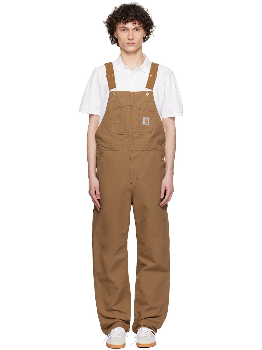 Brown Bib Overalls - 1