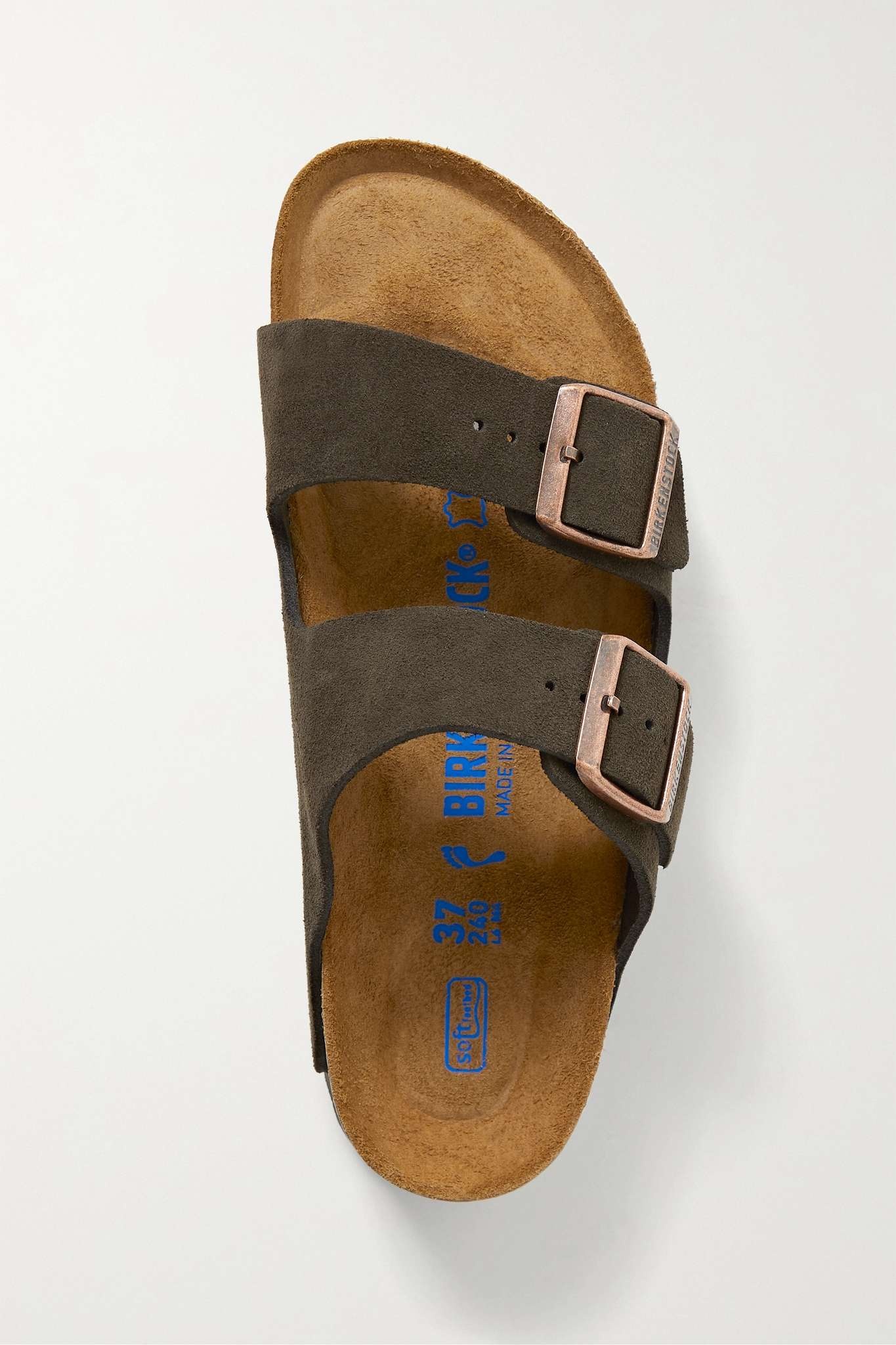Arizona metallic leather sandals - 5
