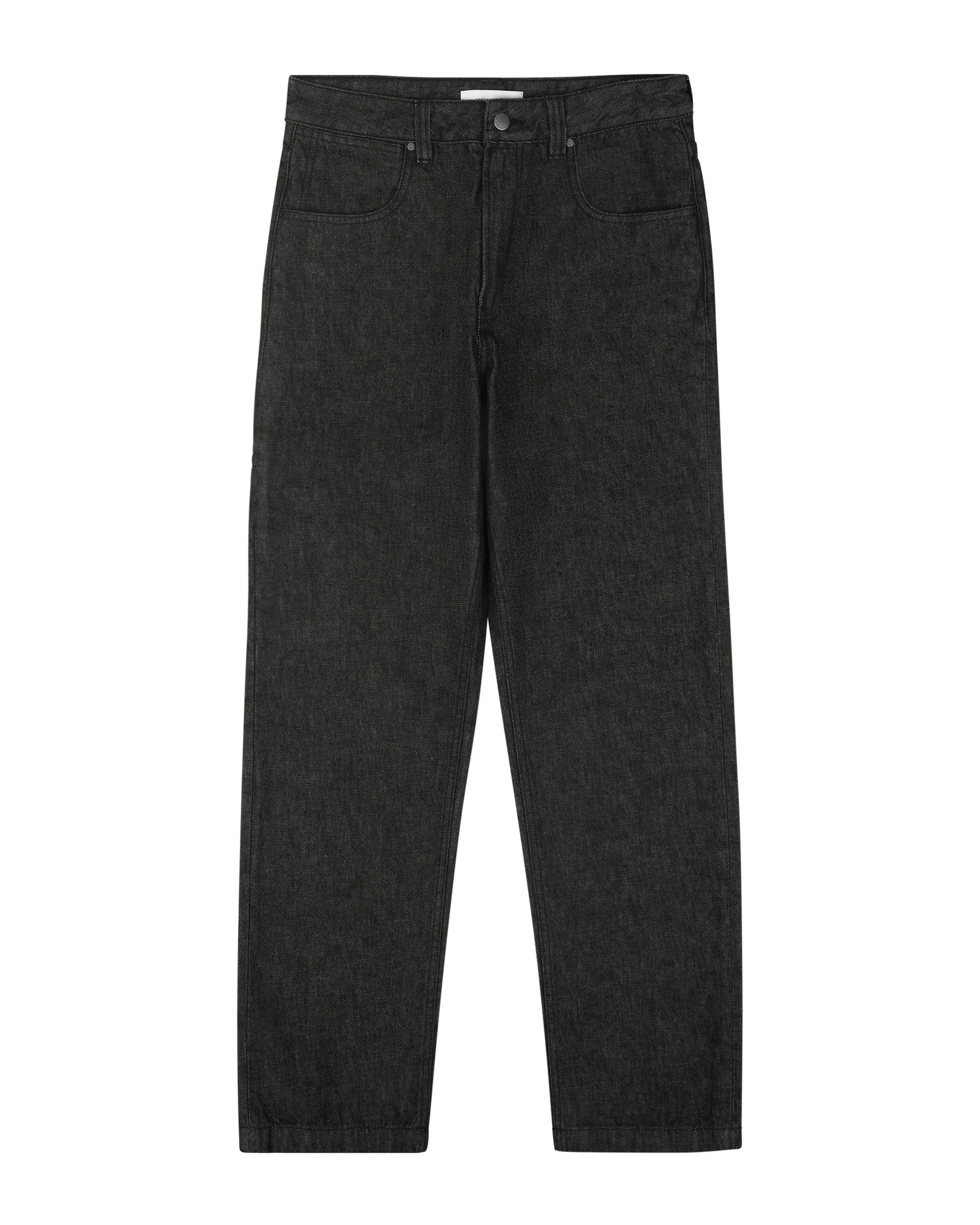 REGULAR JEAN RAW BLACK - 1