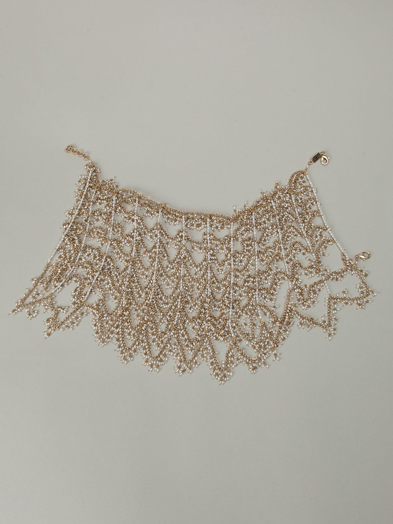 Rosantica 'Imperatrice' scalloped necklace outlook