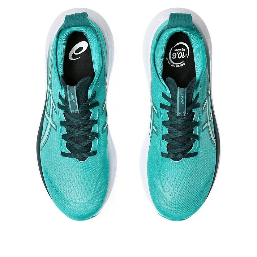ASICS Gel-Nimbus 27 'Wave Teal Saxon Green' 1011B958-400 - 6