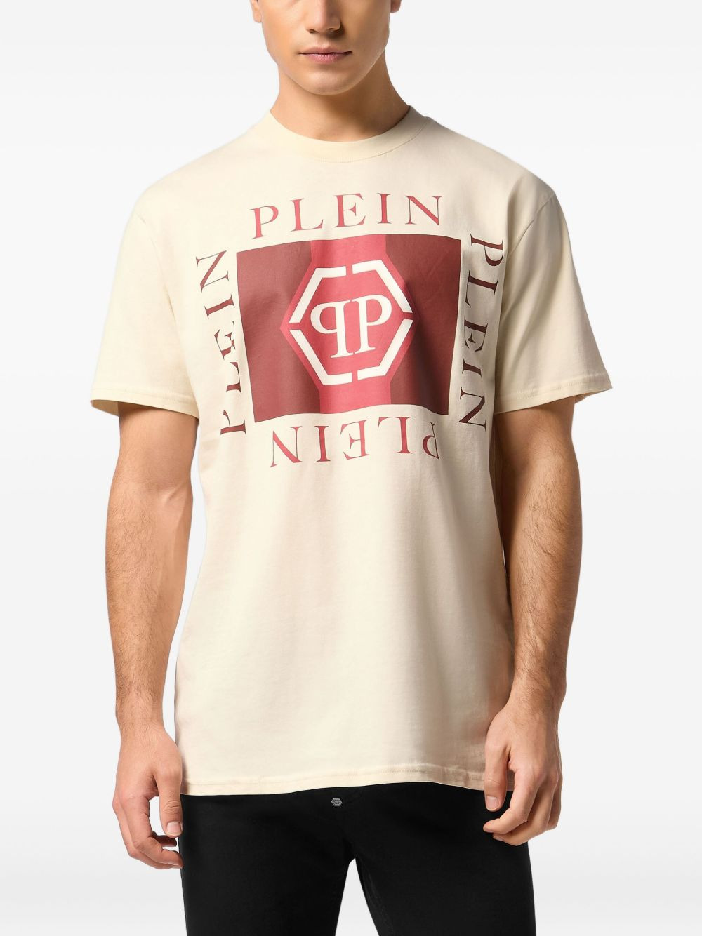 logo-print T-shirt - 2