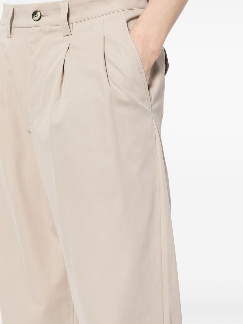 cotton wide-leg trousers 5
