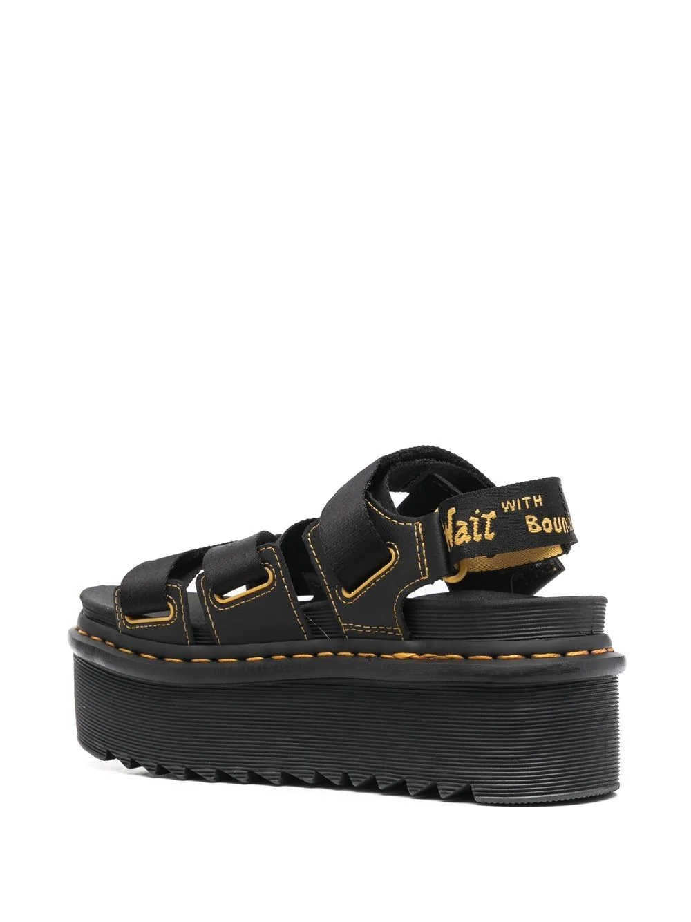 Kimber logo webbing strap sandals - 3
