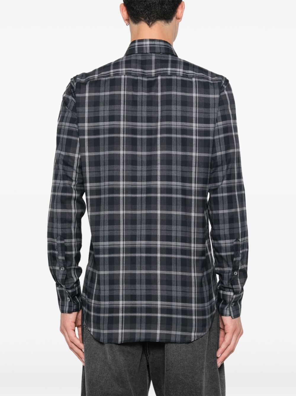 plaid-check shirt - 4