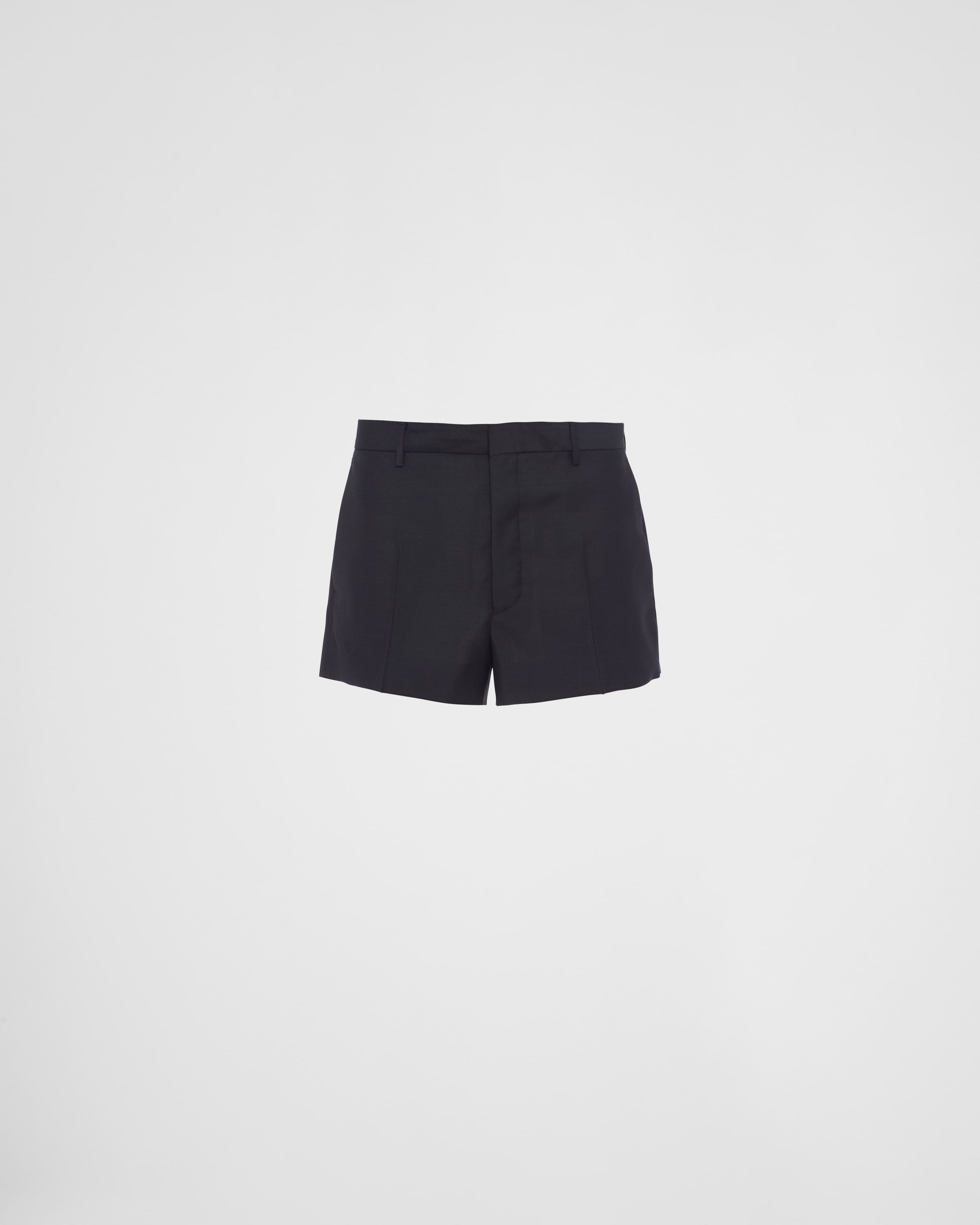 Mohair wool shorts - 1