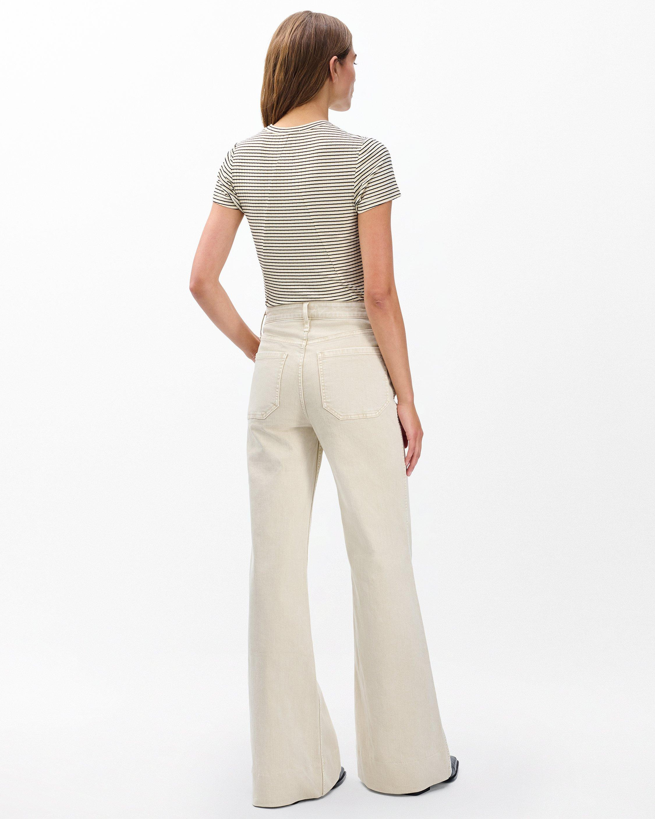 Skylar Wide-Leg Jeans
Vintage Stretch in Sandstone - 6