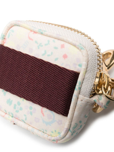 See by Chloé logo-print zip-pouch keychain outlook