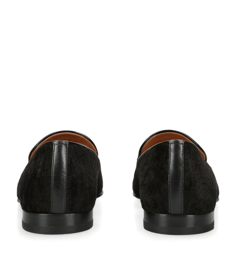 TOM FORD Velvet Tassel Loafers outlook