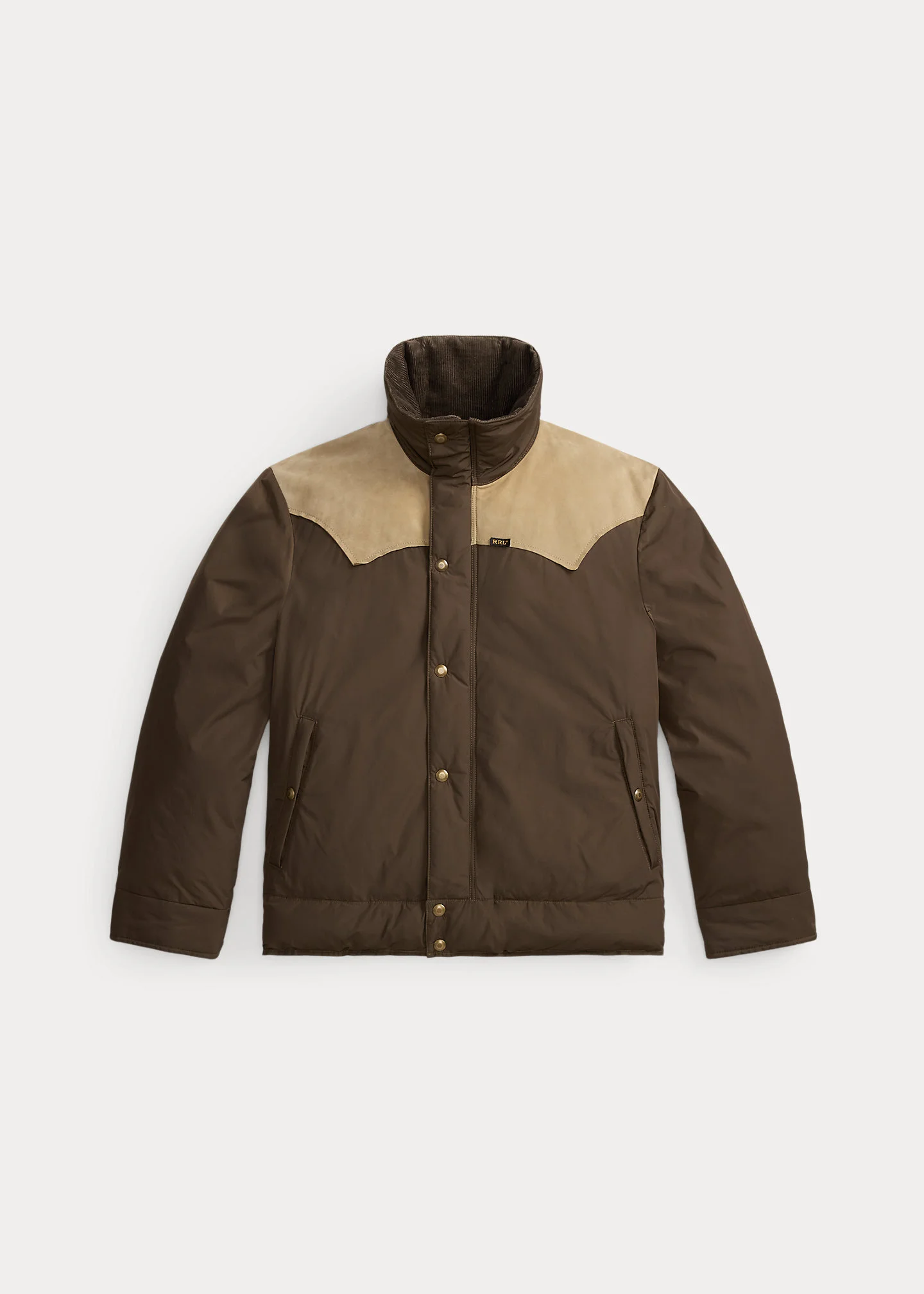 Leather-Yoke Western Jacket - 1