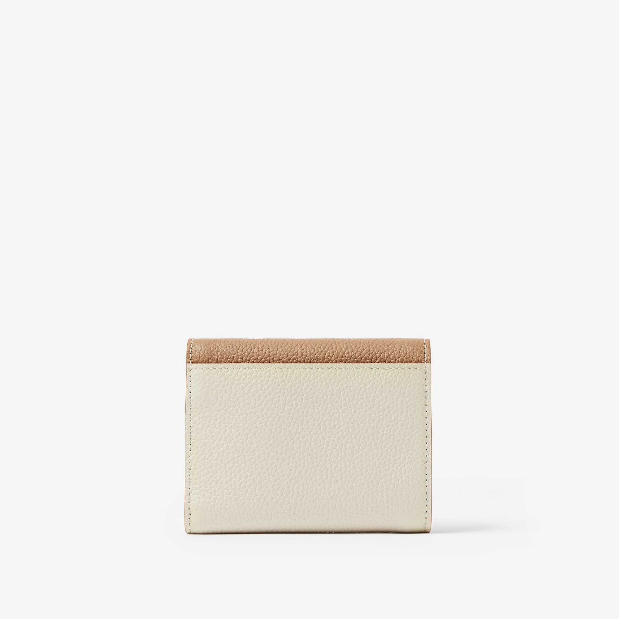 Grainy Leather TB Compact Wallet - 3