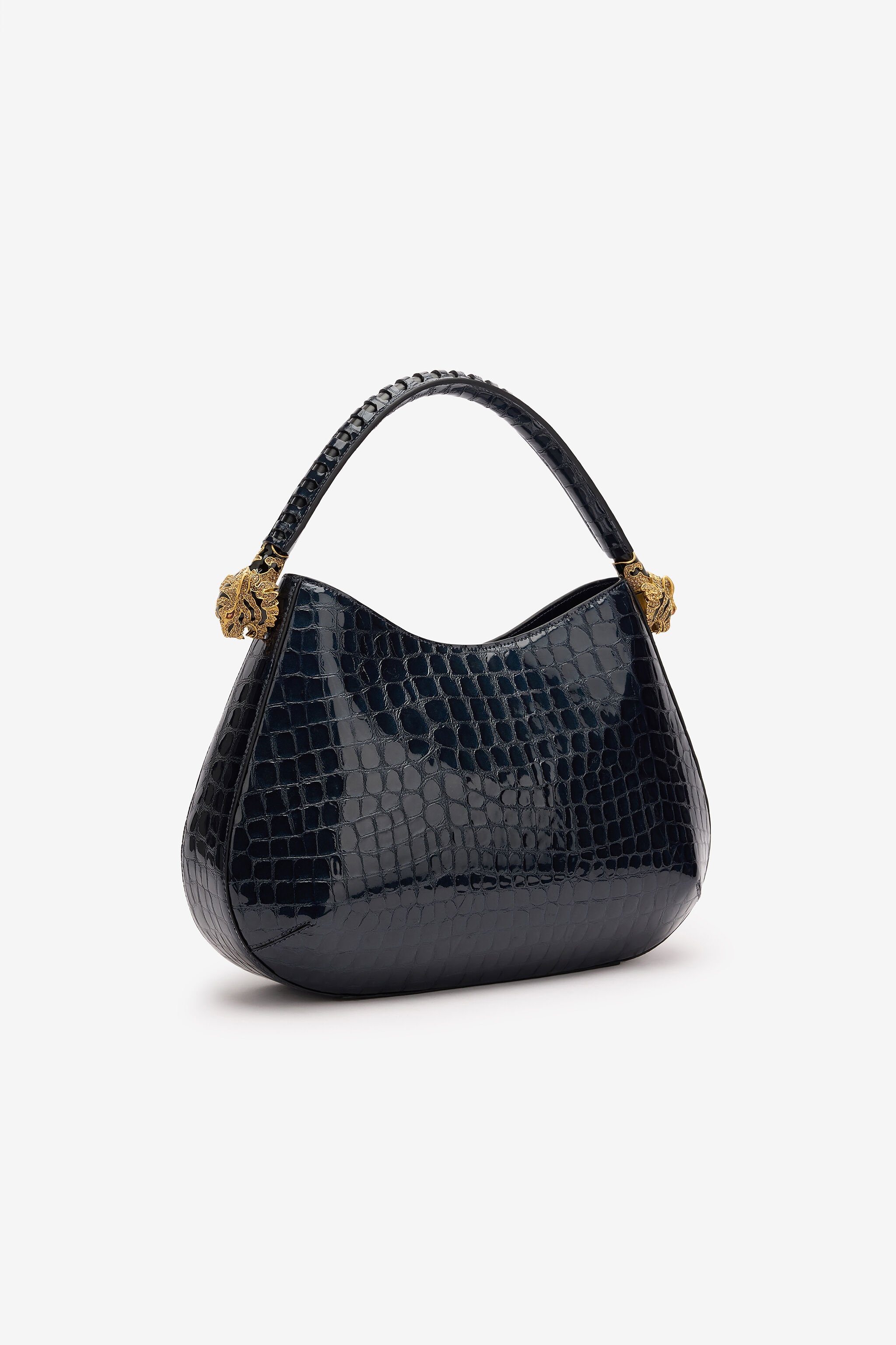 Roar Bag With Crocodile Print - 5