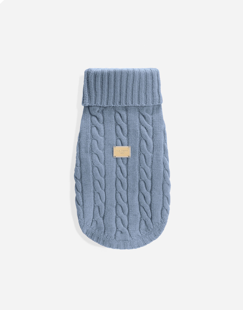 Wool dog sweater 7