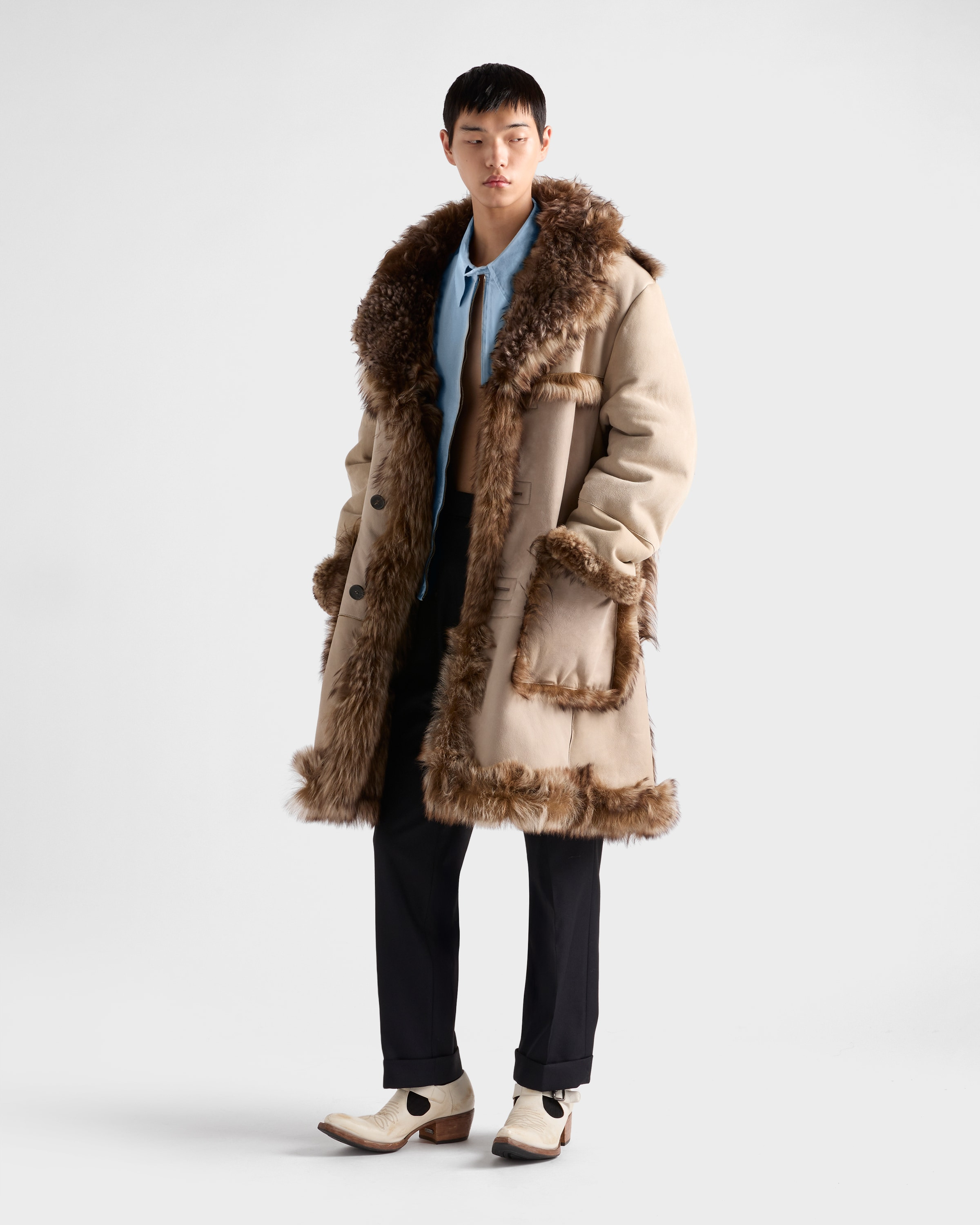 Shearling coat - 2