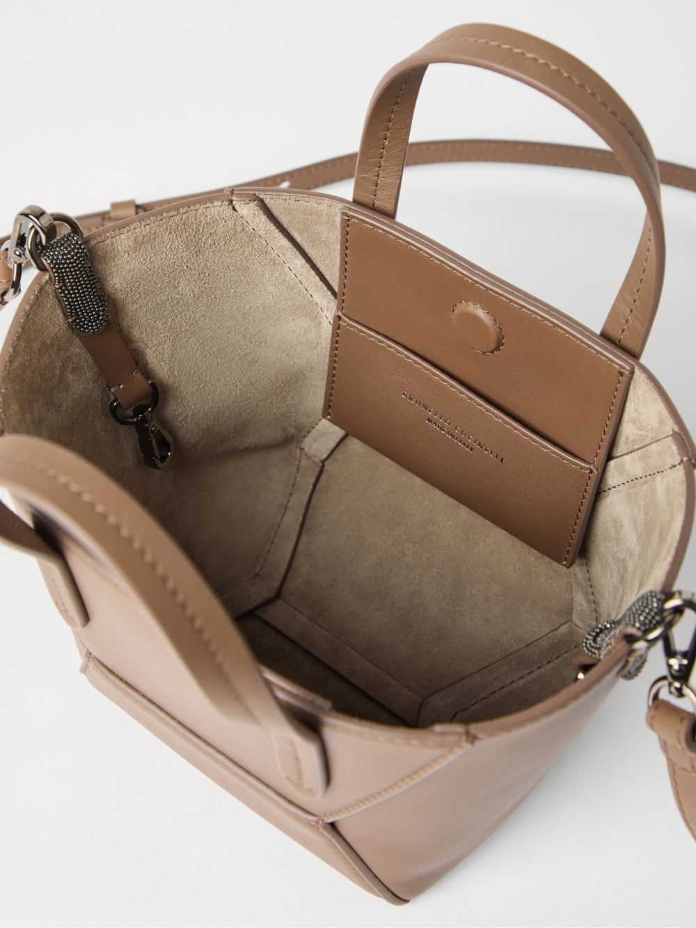 mini BC Duo leather tote bag - 2