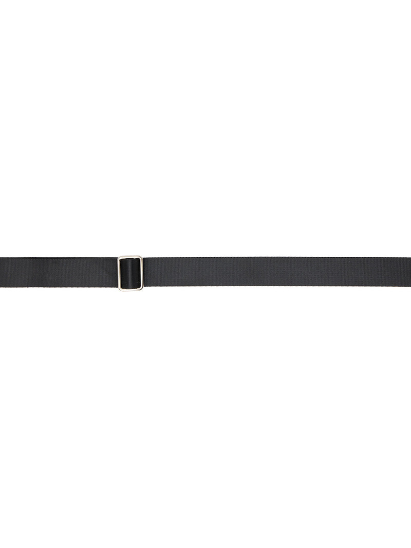 TOGA PULLA Black Nylon Buckle Belt outlook