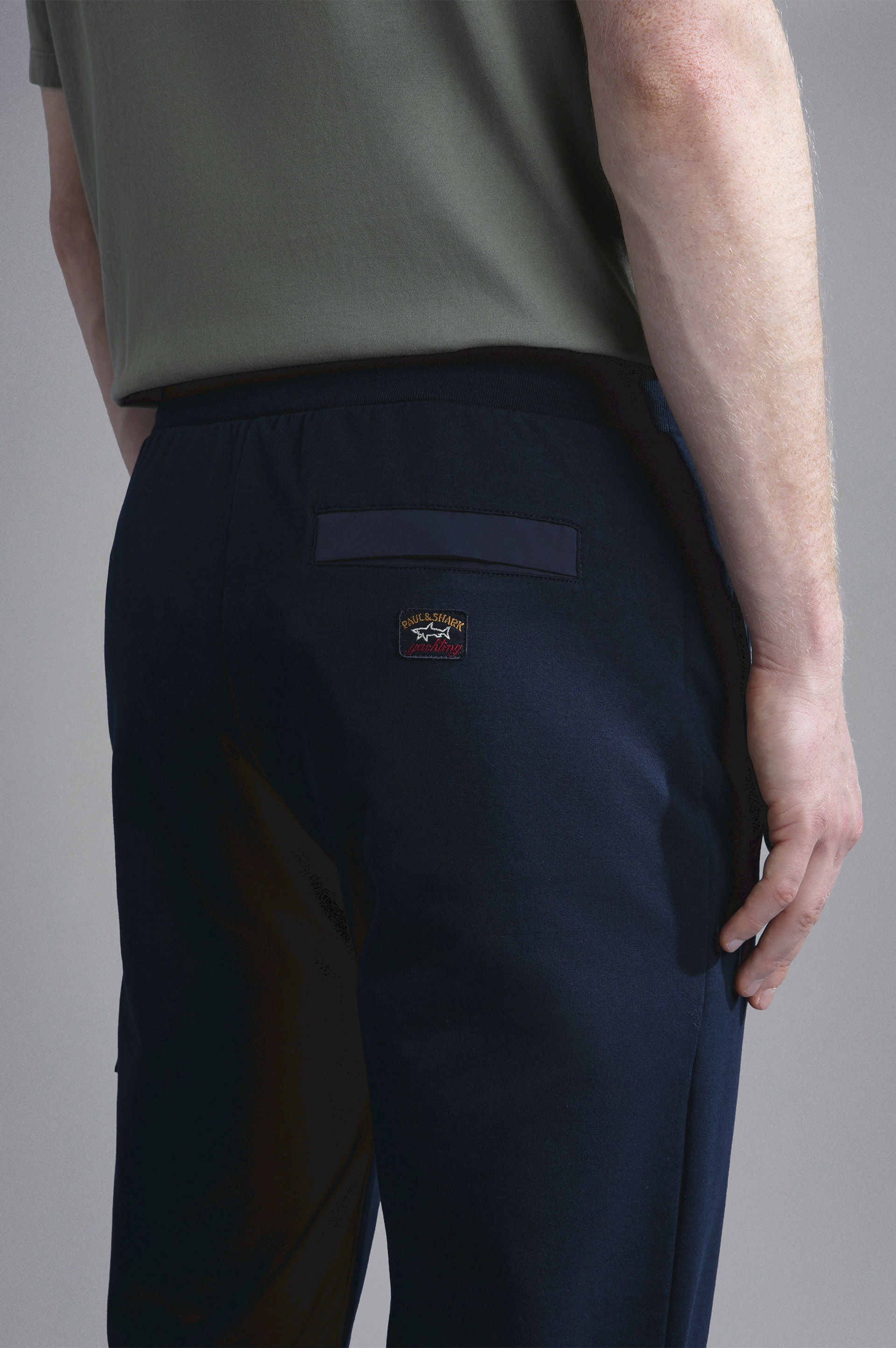 STRETCH COTTON TRACK-PANTS WITH TYPHOON® INSERTS - 4