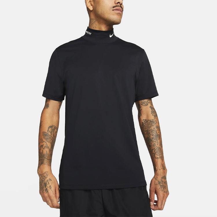 Nike x Drake NOCTA Golf Mock Neck Top 'Black' DJ5576-010 - 3