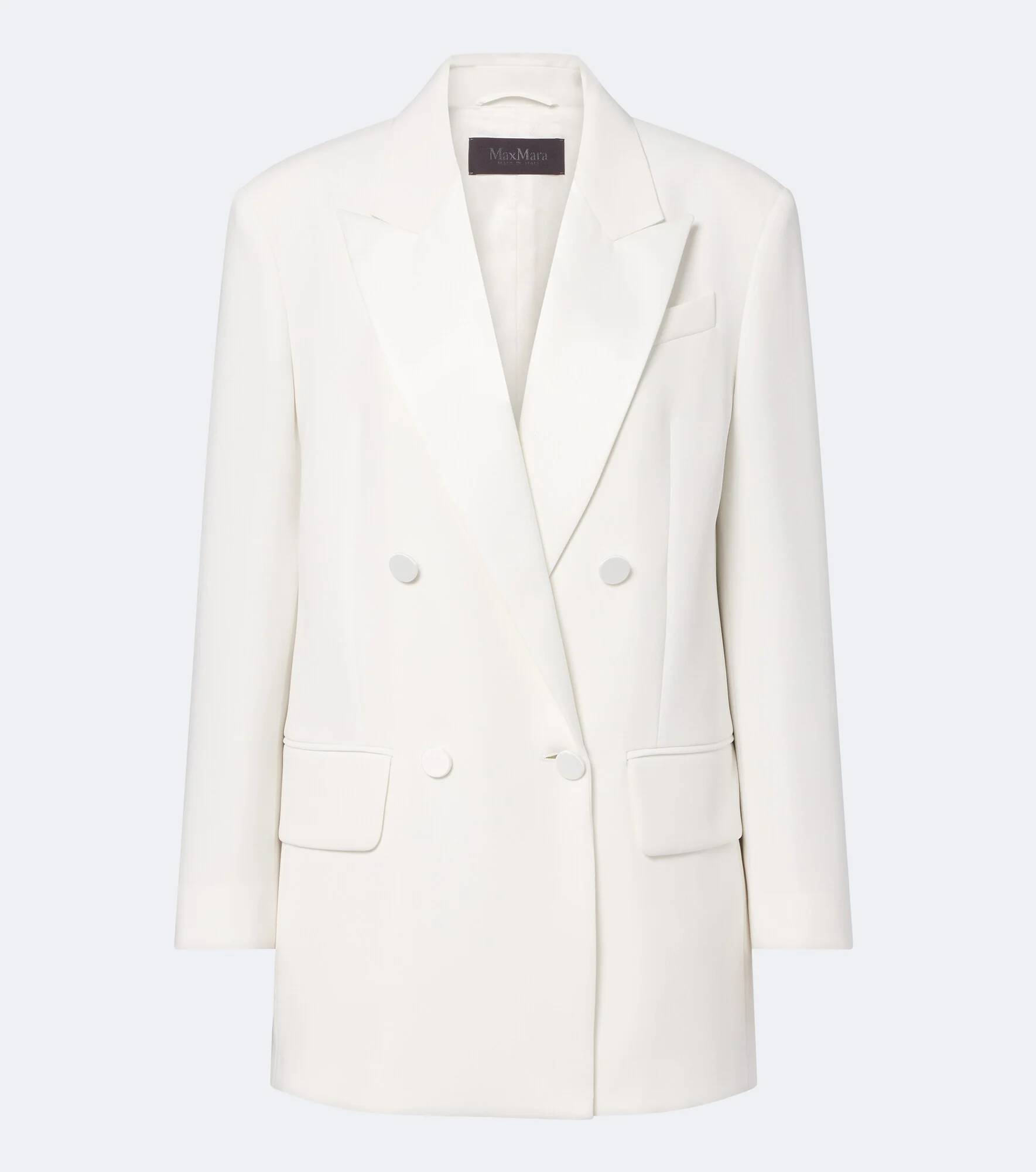Elegante double-breasted tuxedo jacket - 1