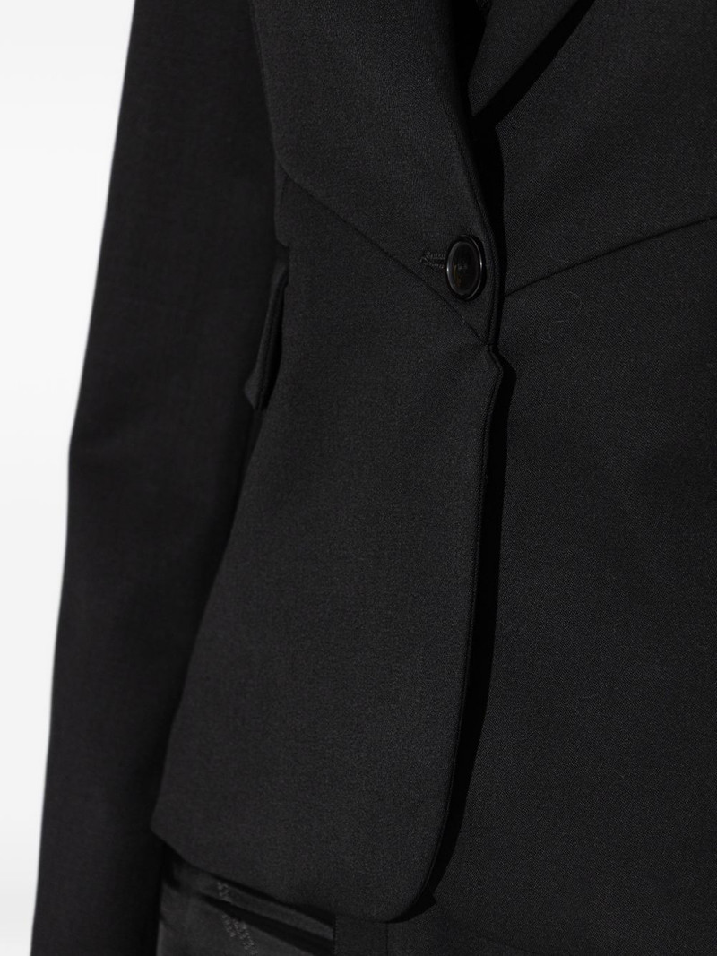 button wool blazer 5