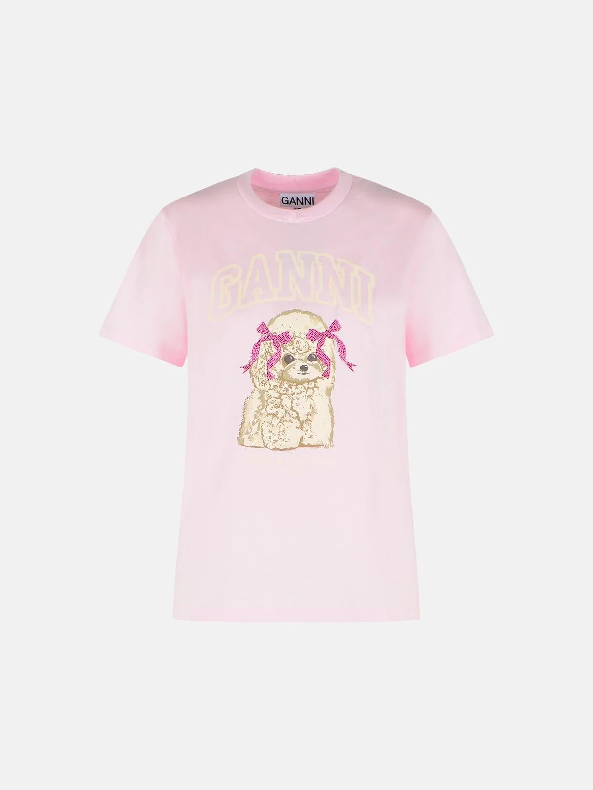 PINK COTTON T-SHIRT - 1