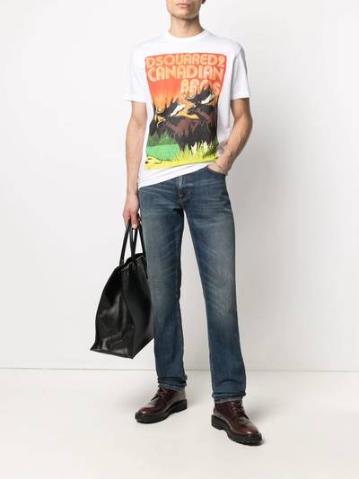 DSQUARED2 graphic-print T-shirt outlook