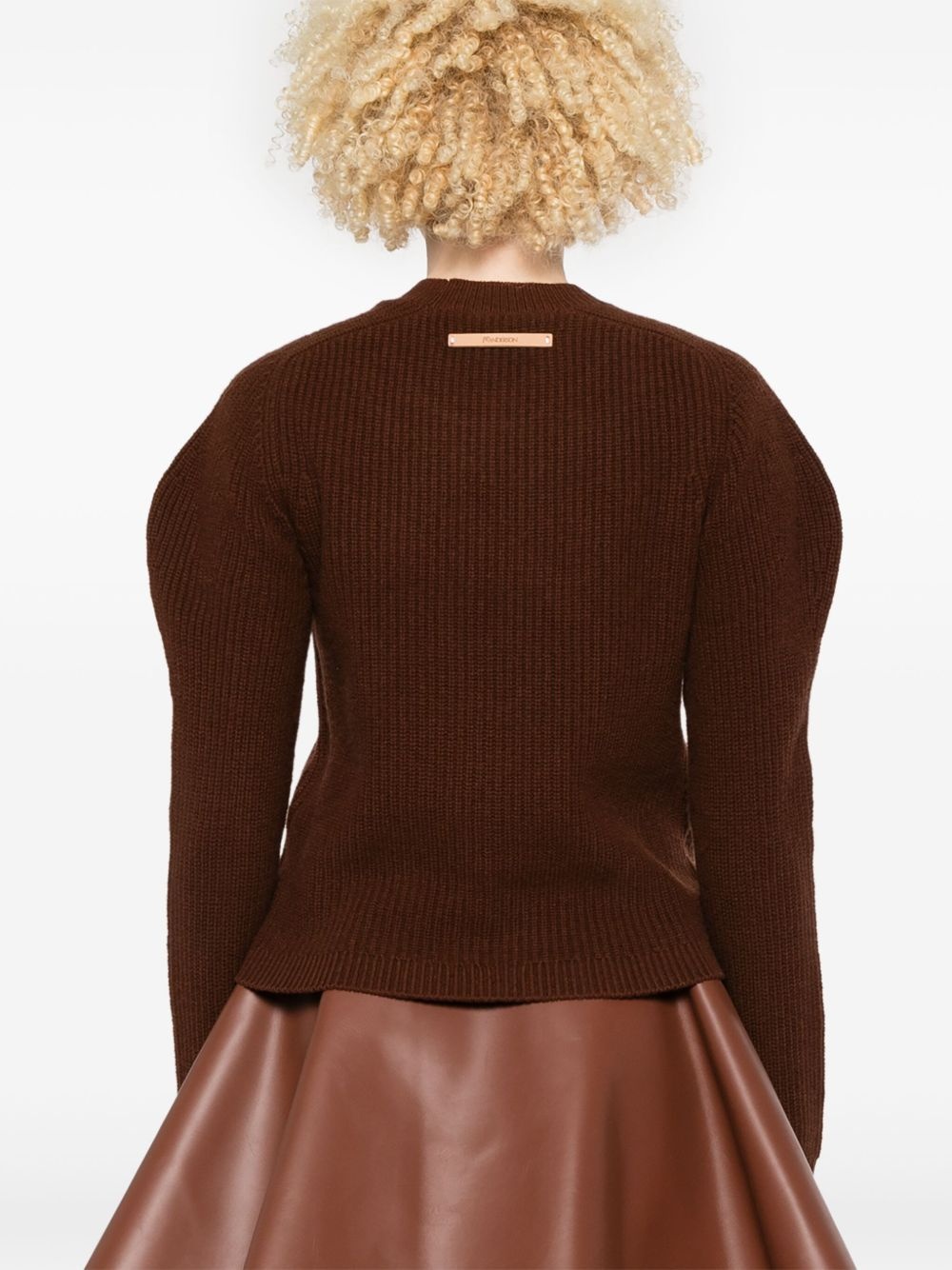 puff-sleeves sweater - 4