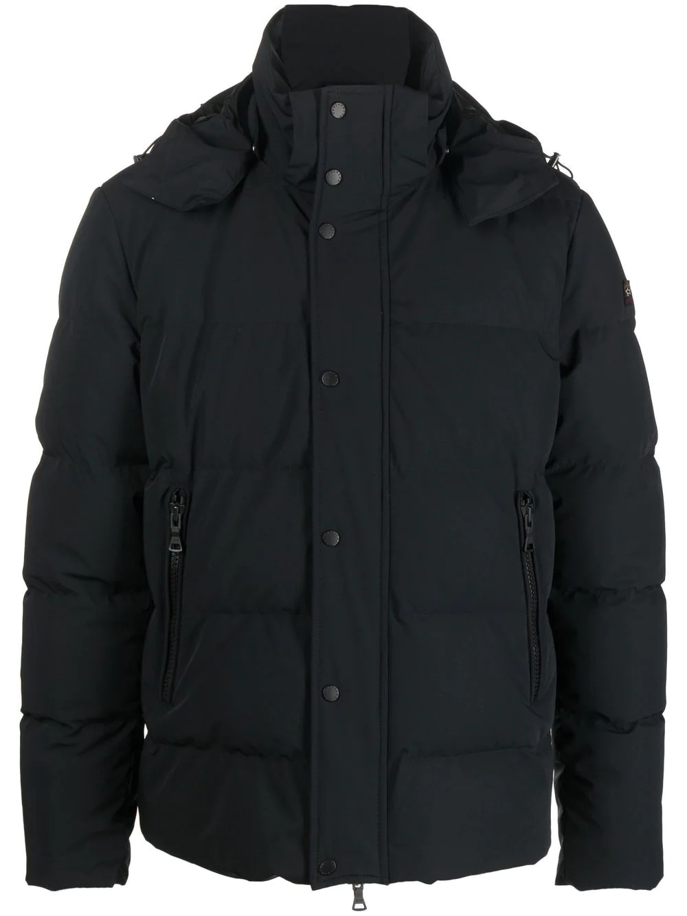 hooded padded jacket - 1