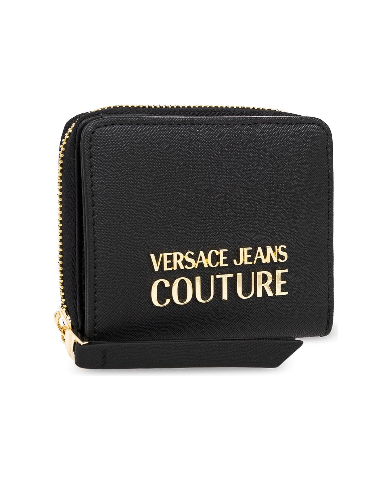 Logo Plaque Around-zip Wallet - 4