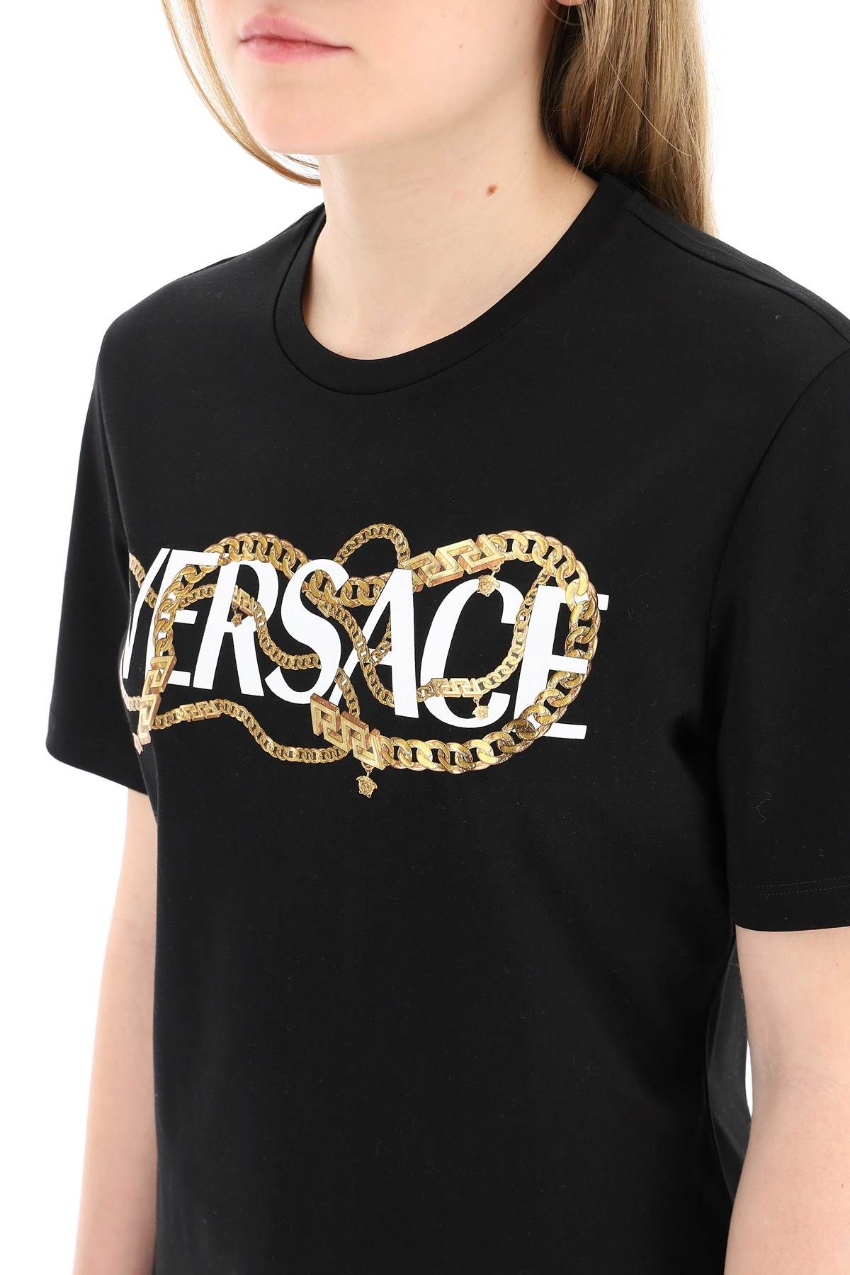 VERSACE CHAIN T-SHIRT - 5