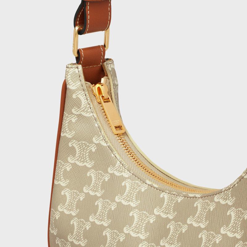 Ava Bag in Triomphe Canvas and calfskin 5
