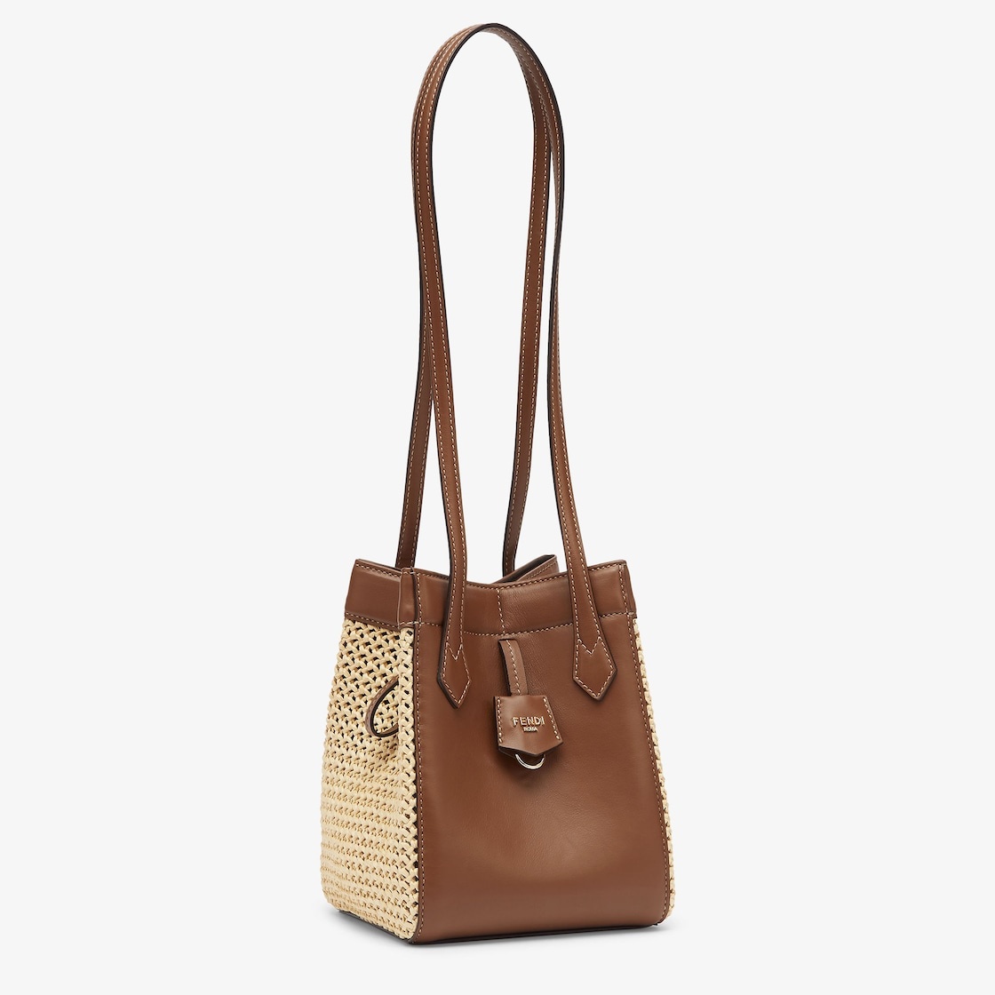 FENDI フェンディ Origami Mini Fendi Origami Mini Leather Black | Fendi
