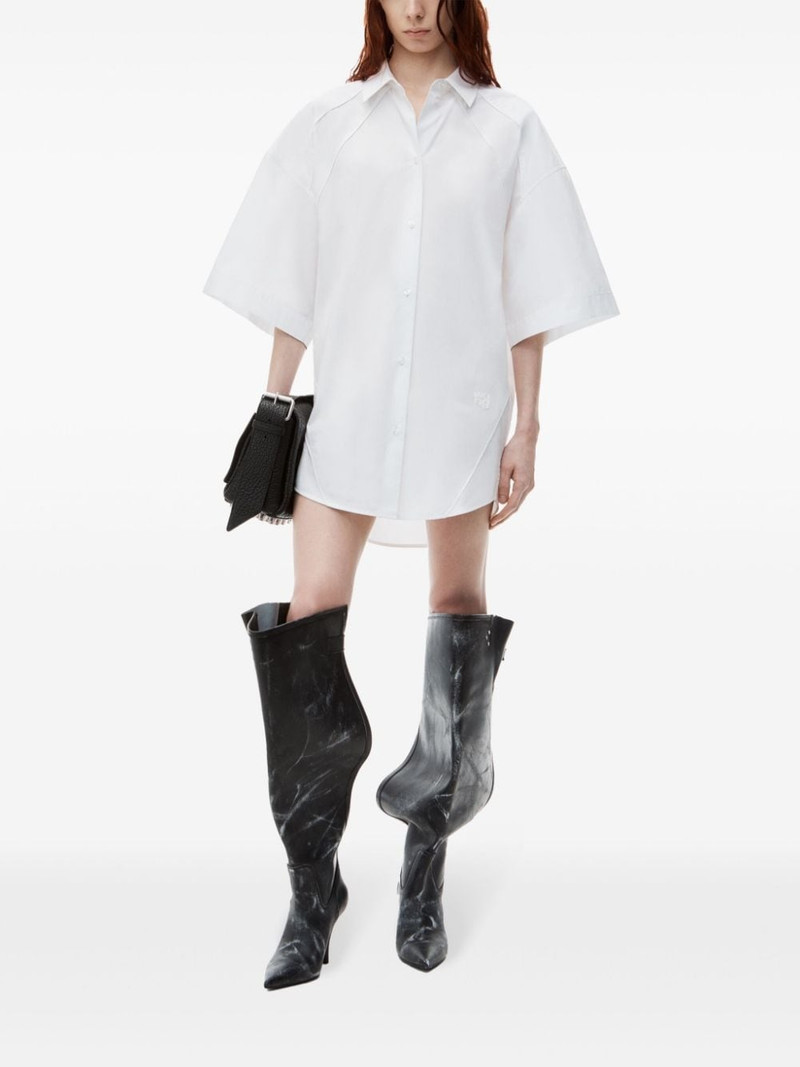 Alexander Wang short-sleeve shirt dress outlook